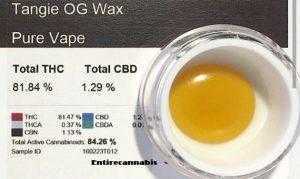 Tangie OG Wax Buy Concentrates online Buy Extracts