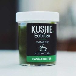 Shushie. Each container of Cannabutter contains 300mg of THC