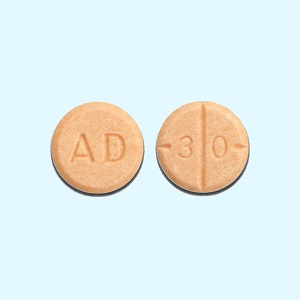 Adderall 30mg is a central nervous system stimulant. Prescription Drug to treat attention deficit hyperactivity disorder (ADHD) or narcolepsy in Europe