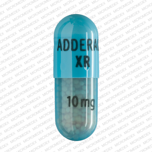 Adderall XR 10mg is a central nervous system stimulant. Prescribed to treat attention deficit hyperactivity disorder (ADHD) or narcolepsy. Buy Adderall Online
